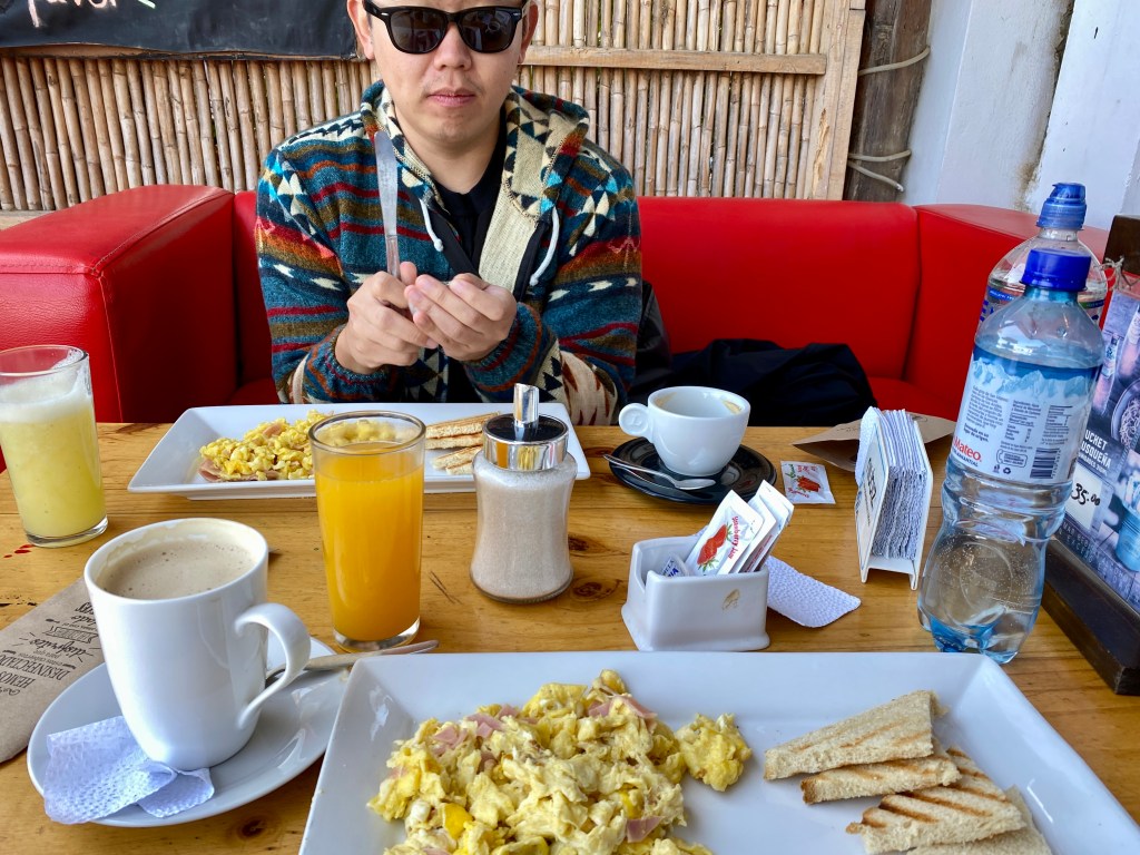 Breakfast in Paracas Peru Nomad Publisher